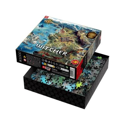 5. Puzzle Good Loot: The Witcher – Karte der Nördlichen Königreiche, 1000 Teile