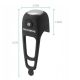 4. Rockbros CB1709BK elektronische Fahrradklingel – schwarz