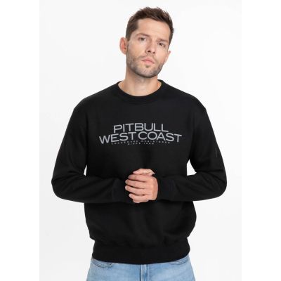 Pit Bull West Coast Crewneck BED 21 Herren-Sweatshirt, Schwarz - 111020900
