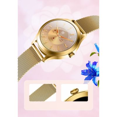 15. Smartwatch Gravity Roségold 2 Armbänder GT25-1 PRO
