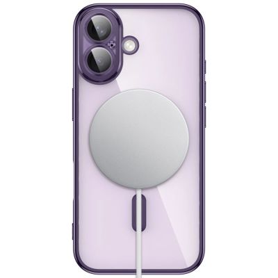 4. Tech-Protect MagFlex Hülle für iPhone 17 – Transparentes Lila