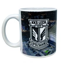 KKS Lech Stadion bei Nacht Tasse G00776