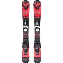 ROSSIGNOL HERO Pro Team Kinderski + LOOK 4 Gw Black Bulk-Bindungen