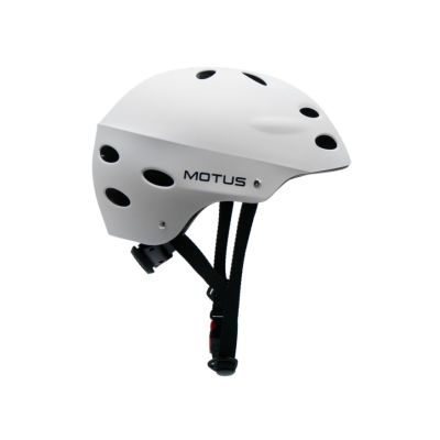 5. Motus HT-40 Fahrradhelm Größe L, weiß (MOTHAM7LW)