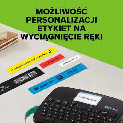 11. DYMO LabelManager 640CB 6/9/12/19/24 mm D1 Qwerty-Band