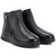 8. Bequeme Damen-Ankle-Boots mit Keilabsatz, schwarz, Potocki PT16398
