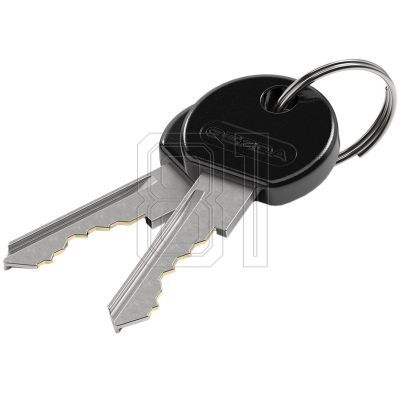 2. Gerda Fahrradschloss, Kabel, runder Körper, Schlüsselabdeckung Flex 1200/10S OSFL012001006V2XP