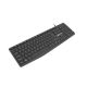 4. NATEC NAUTILUS US SLIM TASTATUR SCHWARZ NKL-1950