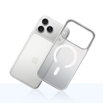 6. 3mk Frosty MagCase für iPhone 17 Pro – Weiß