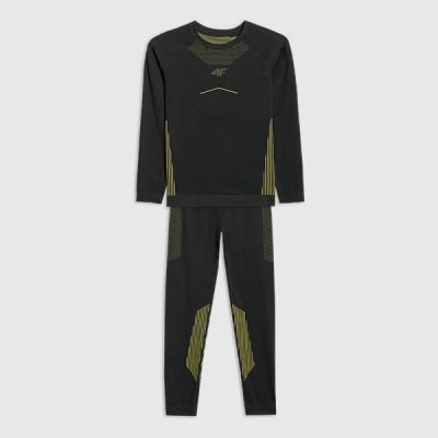 11. Nahtloses Unterwäscheset für Jungen (OBERTEIL+UNTERTEIL) 4F 4FJWAW25USEAM248-20S