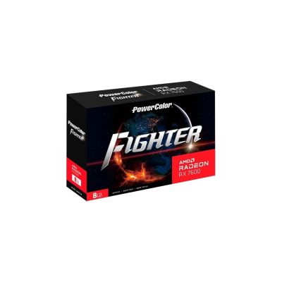 7. Grafikkarte PowerColor Fighter RX7600 8G-F