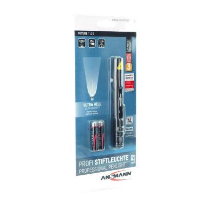 6. Ansmann Future T120 Schwarze LED-Stifttaschenlampe