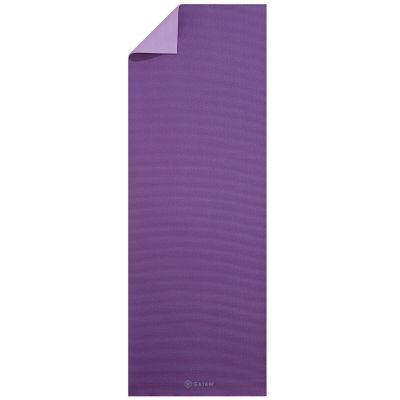 13. Gaiam Plum Jam Doppelseitige Yogamatte 6 mm 60526
