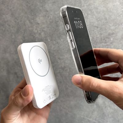 3. Powerbank Puro Mag Plus 5000mAh 20W Qi2 kompatibel mit MagSafe 1x USB-C Power Delivery - weiß