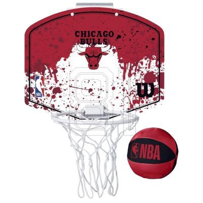 Wilson NBA Team Chicago Bulls Mini Hoop Basketball-Rückwand WTBA1302CHI