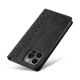 11. Magnet Strap Case für iPhone 12 Pro Max Tasche Wallet + Mini Lanyard Pendant Schwarz