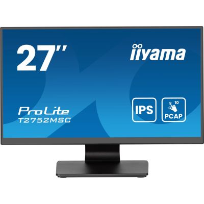 10. Touchscreen-Monitor 27" IIYAMA T2752MSC-B1AG 68,6 cm 16:9 HDMI+DP IPS