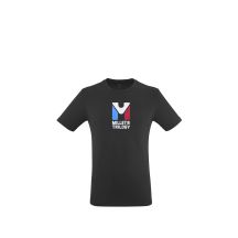 MILLET Chamonix Tri Ts Ss M schwarzes Herren-T-Shirt
