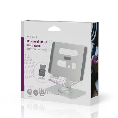 9. Nedis silberner Tablet-Ständer