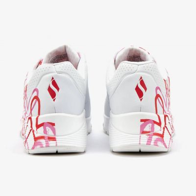 9. Skechers X Jgoldcrown Uno-Spread The Love W 155507-WRPK Schuhe