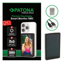 PATONA Premium Vlog Display Smart Monitor SM2 – Professioneller Kontrollmonitor für Smartphones
