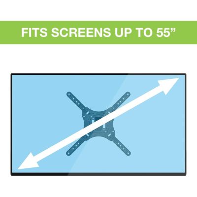 12. Techly ICA-PLB 136E TV-Halterung für 139,7 cm (55") Fernseher, Schwarz