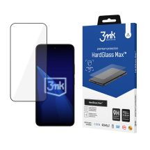 3mk HardGlass Schwarzes gehärtetes Glas für Xiaomi Redmi Note 15 4G / 5G
