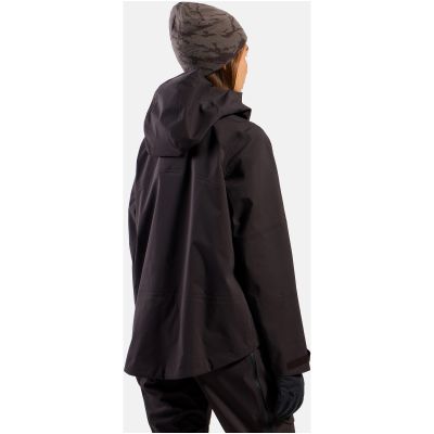 9. Damen-Regenjacke Odlo X-ALP 3L Jacket Hardshell, braun