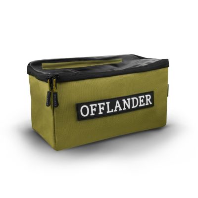 OFFLANDER Geschlossener Koffer mit transparentem Deckel, PVC, 8 l