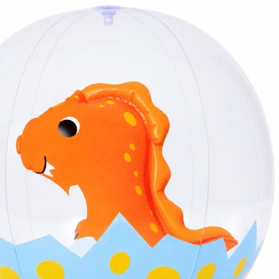 2. AUFBLASBARER STRANDBALL 50 CM DINOSAURIER 53198