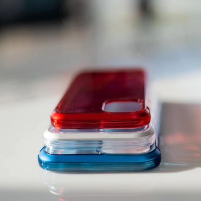 6. Raptic X-Doria Air Case iPhone 14 gepanzerte Hülle blau