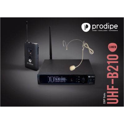 Prodipe HEADSET B210SOLO DSP UHF F5 - drahtloses Headset
