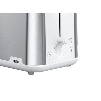 3. Braun HT 1510 8, 2 Tassen, 900 W, Edelstahl, Weiß