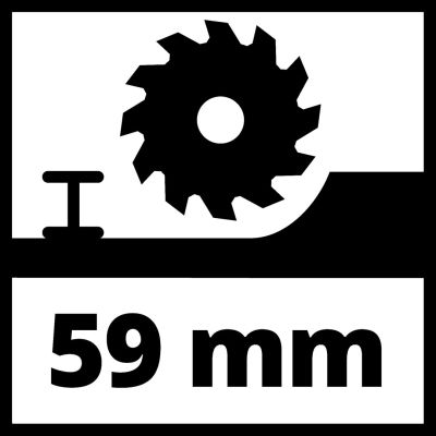6. Kreissäge 18V TP-CS 18/165 LI BL-SOLO 4331225 EINHELL