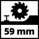6. Kreissäge 18V TP-CS 18/165 LI BL-SOLO 4331225 EINHELL