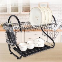 Geschirrabtropfgestell 43 cm MR-1025-43-BLACK MAESTRO