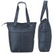 2. GROẞE DAMEN-SCHULTERTASCHE IN MARINEBLAU SEMI LINE