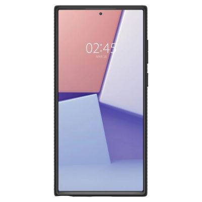 6. Spigen Liquid Air Hülle für Samsung Galaxy S22 Ultra – Mattschwarz