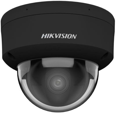 Hikvision Pro Series mit AcuSense DS-2CD2186G2H-ISU (2,8 mm) (eF)/Schwarze Kugel-IP-Überwachungskamera (Außenbereich) 3840 x 2160 px Decken-/Wandmontage