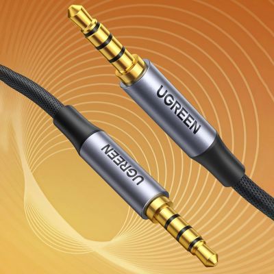 4. Ugreen AV183 20785 Kabel 3,5 mm Miniklinke / 3,5 mm Miniklinke 3 m – grau