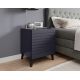 3. NOVA Nachttisch 44x40x52 marineblau matt