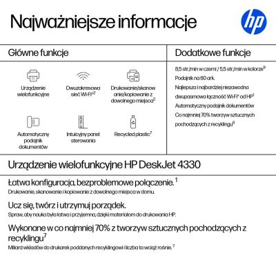 211. HP DeskJet 4330 All-in-One Drucker (AJ4X9B)