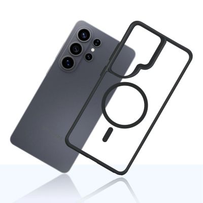 14. 3mk Satin Armor MagCase für Samsung Galaxy S26 Ultra – Transparent Schwarz