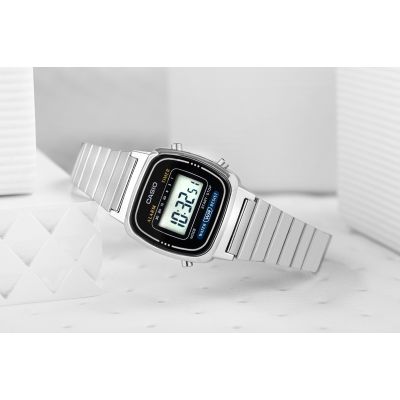 6. Damenuhr CASIO LA670WA-1DF + Box