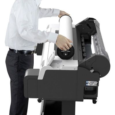 7. Canon imagePROGRAF TM-340 Großformatdrucker, WLAN, Bubblejet, Farbe, 2400 x 1200 dpi, A0 (841 x 1189 mm), LAN-Anschluss