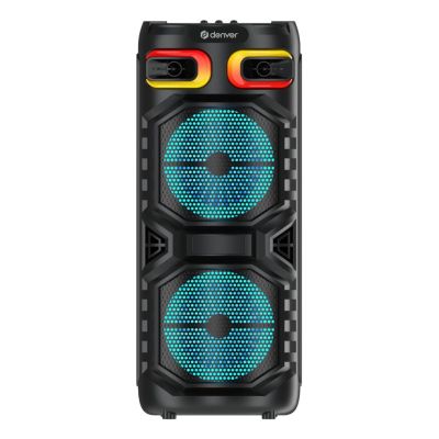 Denver BPS-355 tragbarer Party-Lautsprecher / Party-Lautsprecher, Schwarz, 16 W