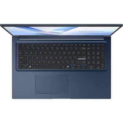 6. ASUS Vivobook 17 X1704MA-AU035, Intel Core i7-350, 17,3" FHD IPS-Display (60 Hz, 250 Nits), 16 GB DDR5 SSD, Intel Grafik, WLAN + Bluetooth, 720p-Kamera, 50 Wh Akku, kein Betriebssystem, leises Blau