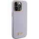 4. Guess Glitter Glossy Script Hülle für iPhone 15 Pro Max – Flieder