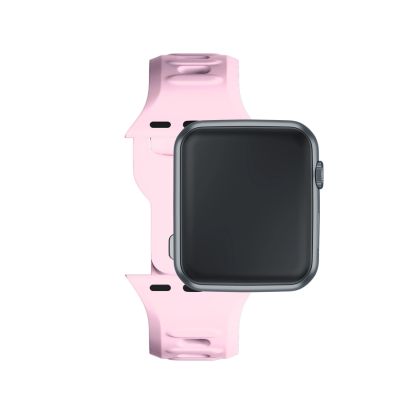 2. 3mk Silikon- Watch für Apple Watch 42/44/45/49 mm – Pink