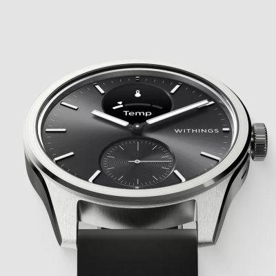3. Withings ScanWatch 2 1,6 cm (0,63") OLED 42 mm Hybrid Edelstahl (Modell HWA10 4-All-Int)